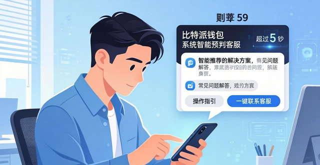比特派钱包最新版客服系统实测：在线转人工秒接，教程变短视频