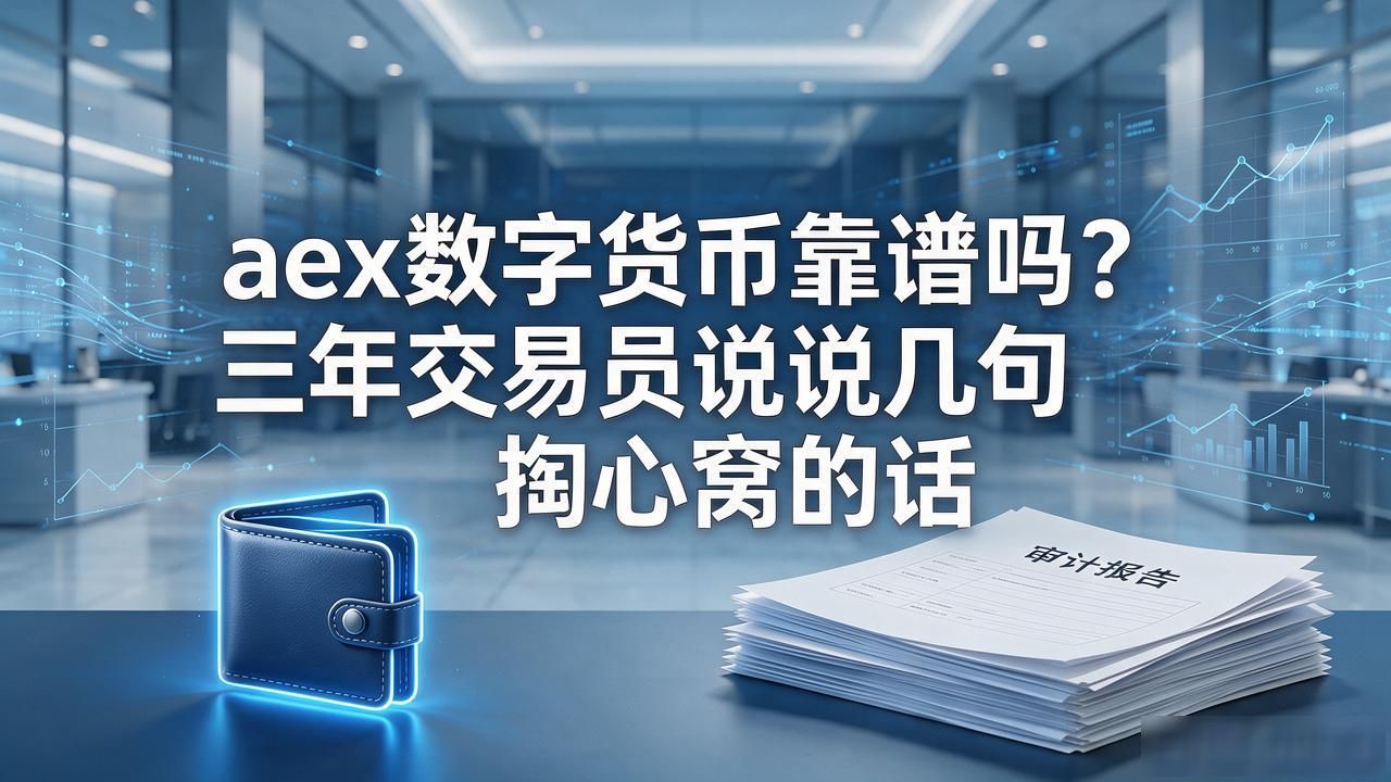 aex数字货币靠谱吗？三年交易员说几句掏心窝的话