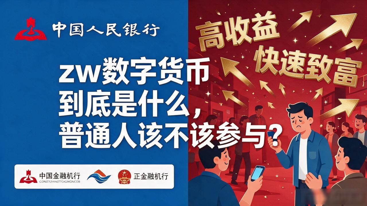 zw数字货币到底是什么，普通人该不该参与