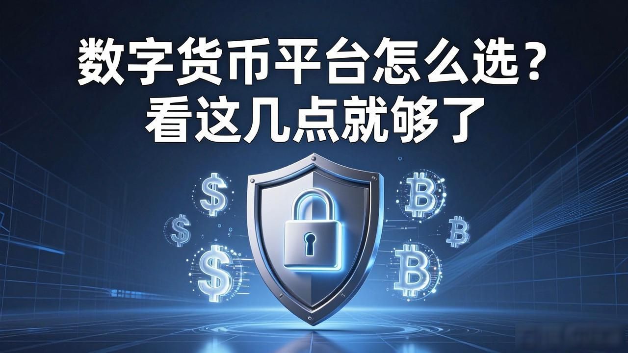 数字货币平台怎么选？看这几点就够了