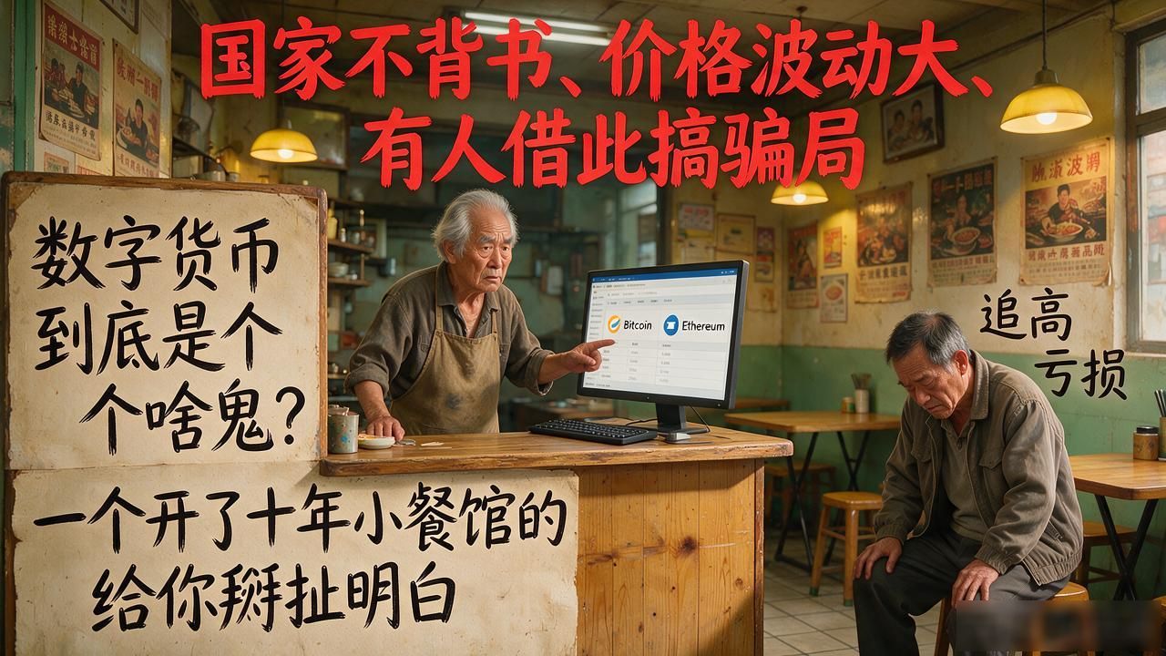 数字货币到底是个啥鬼？一个开了十年小餐馆的给你掰扯明白