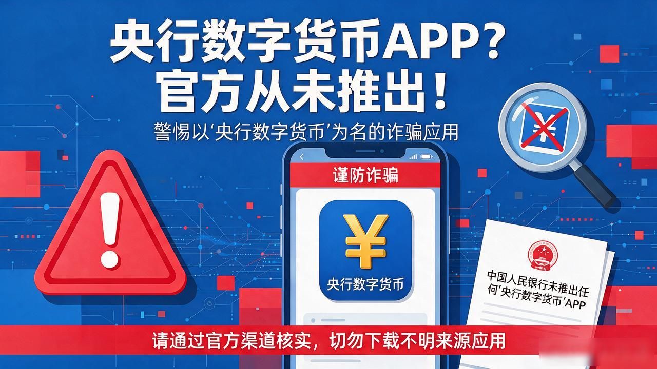 央行数字货币d讯最新版本下载？官方压根没出过这款app