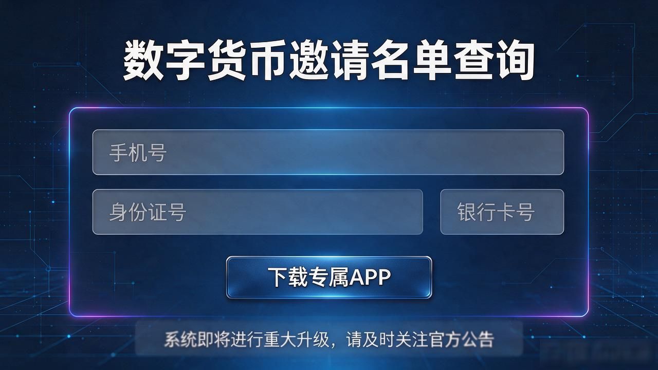 正规数字人民币推广方式_数字货币邀请名单查询_数字货币邀请名单查询