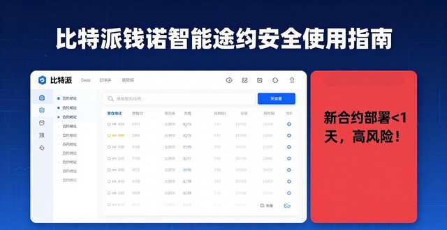比特派钱包智能合约怎么用？3个关键点防丢币