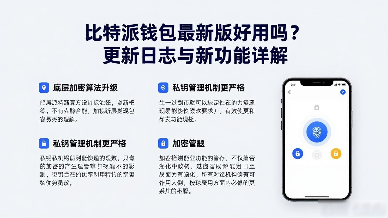 资产安全管理升级_比特派钱包的更新日志与新功能介绍,让用户在下载安装后充分了解其优势。_比特派钱包新功能改进