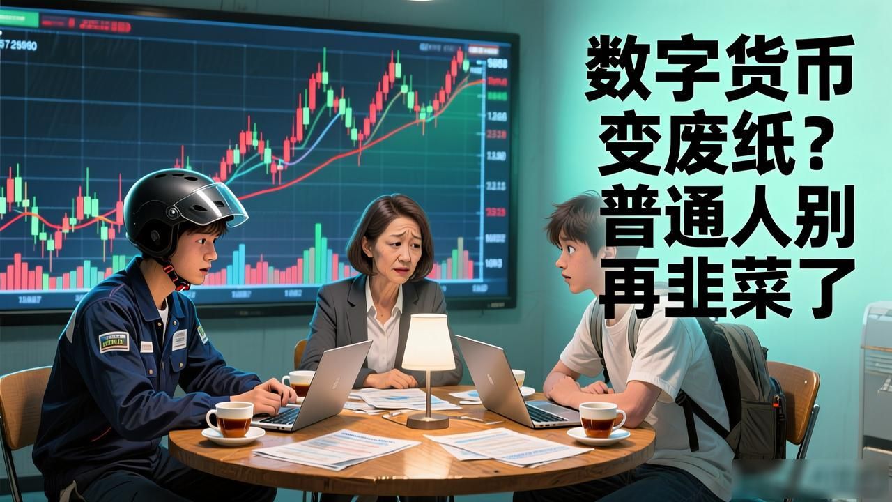 数字货币变废纸？普通人别再当韭菜了