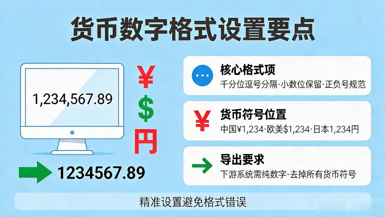 设置货币数据格式_货币数据格式设置错误后果_货币数据怎么设置数字