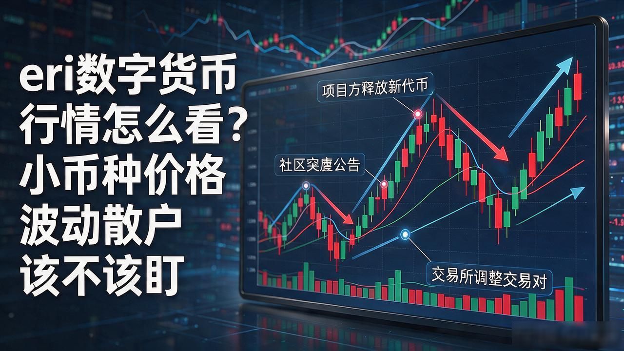 eri数字货币行情怎么看？小币种价格波动散户该不该盯