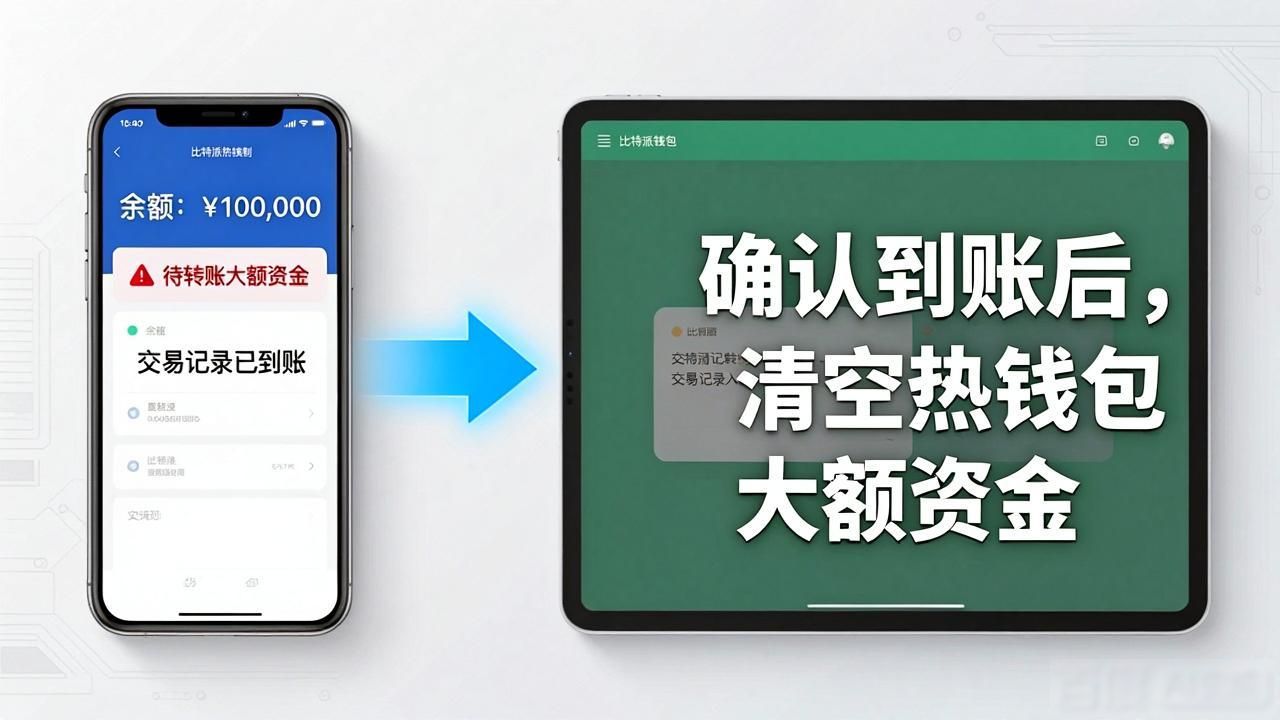比特派钱包转冷钱包教程，3步搞定资产安全