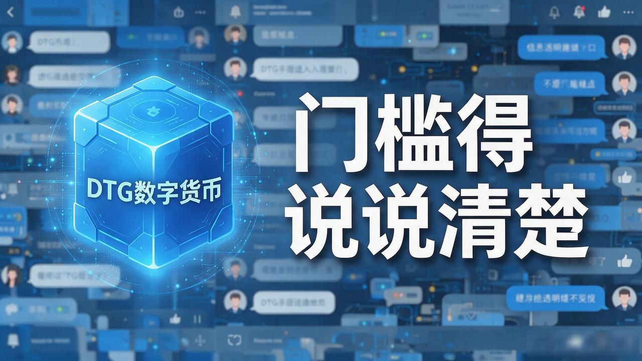 dtg数字货币到底靠不靠谱？普通人想上车前得弄明白的事