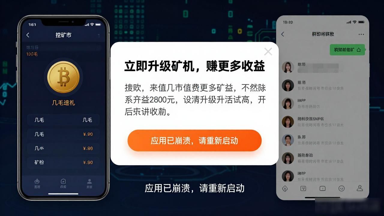 微信数字货币手机挖矿靠谱吗？我试了三天，全是割韭菜的套路