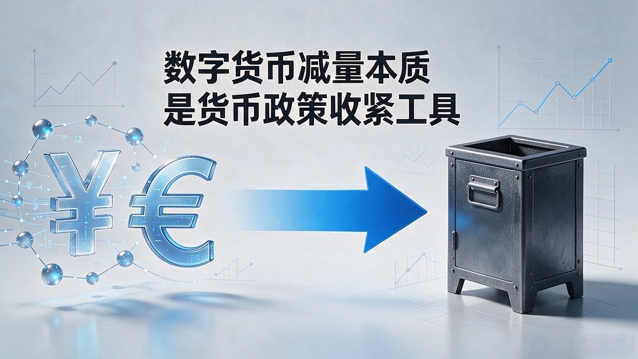 数字货币减量到底什么意思？别以为就是少印钞，背后门道比你想的复杂