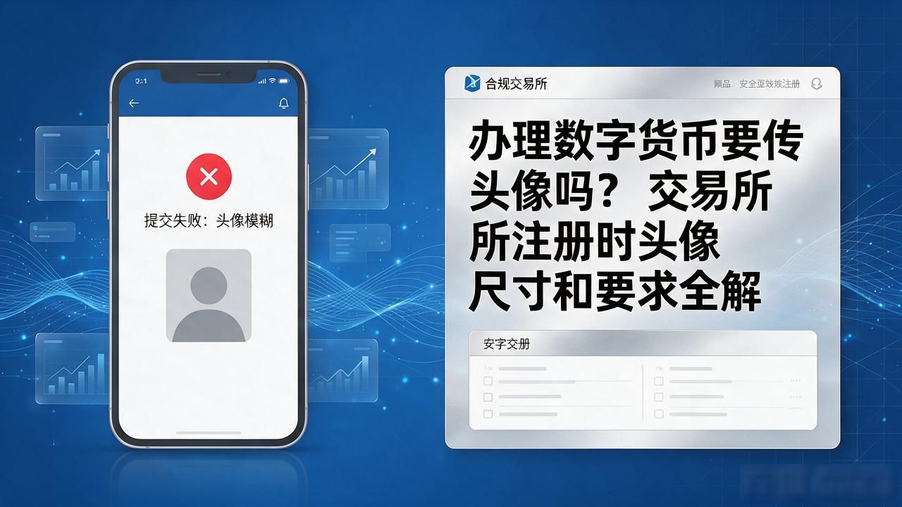 办理数字货币要传头像吗？交易所注册时头像尺寸和要求全解