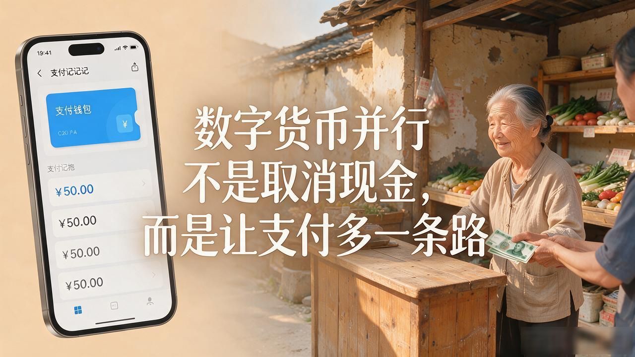 数字货币并行不是取消现金，而是让支付多一条路，普通人该怎么应对