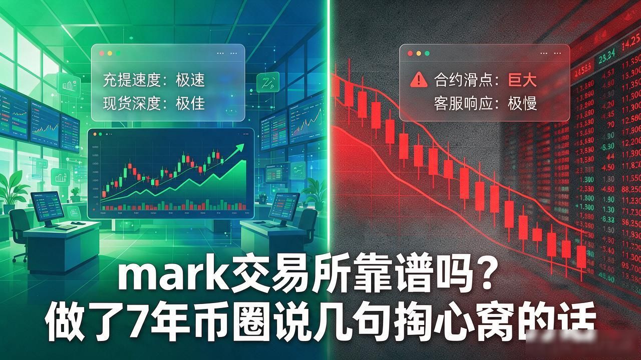 mark交易所靠谱吗？做了7年币圈说几句掏心窝的话