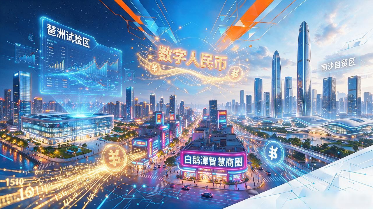 数字人民币广州未入选_广州金融科技产业短板_数字货币试点没有广州