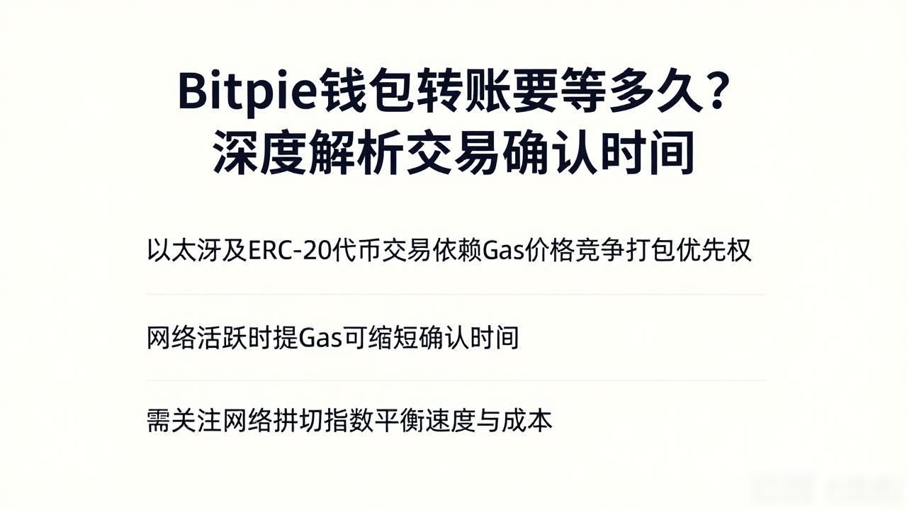 Bitpie 钱包的交易确认时间分析_Bitpie钱包加密货币转账到账时间_不同区块链网络交易确认机制
