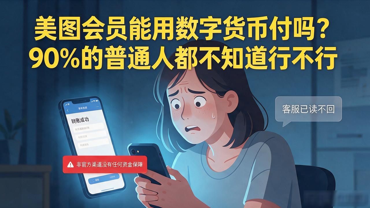 美图会员能用数字货币付吗？90%的普通人都不知道行不行