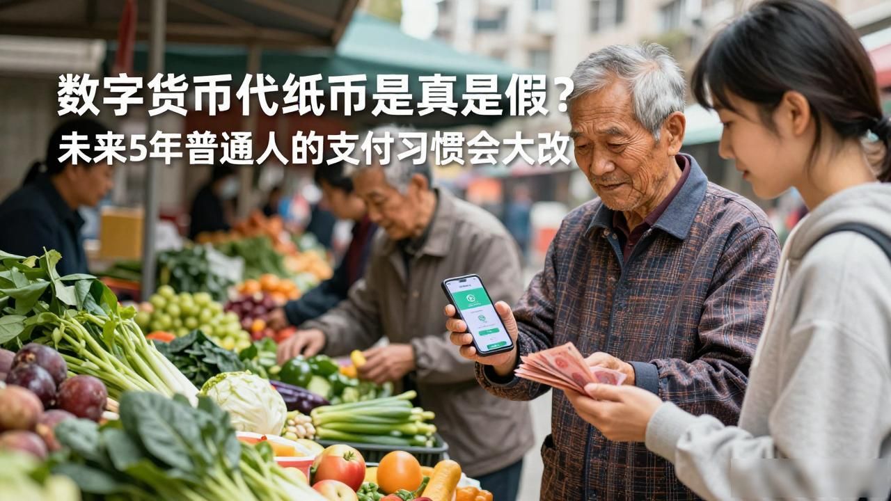 数字货币取代纸币是真是假？未来5年普通人的支付习惯会大改