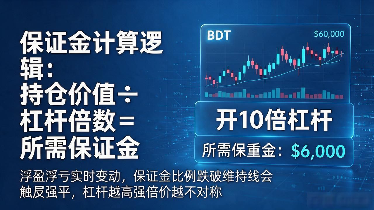 数字货币杠杆期货怎么入门？保证金倍数和强平机制一次讲透