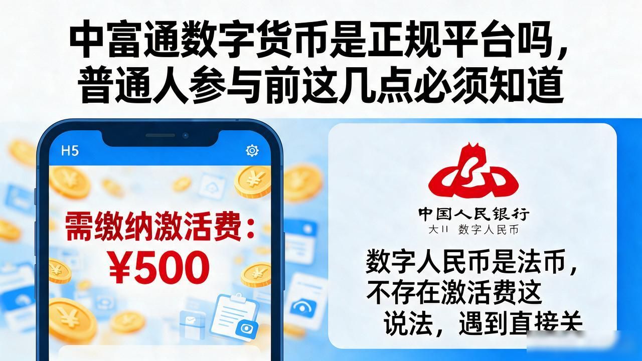 中富通数字货币是正规平台吗，普通人参与前这几点必须知道