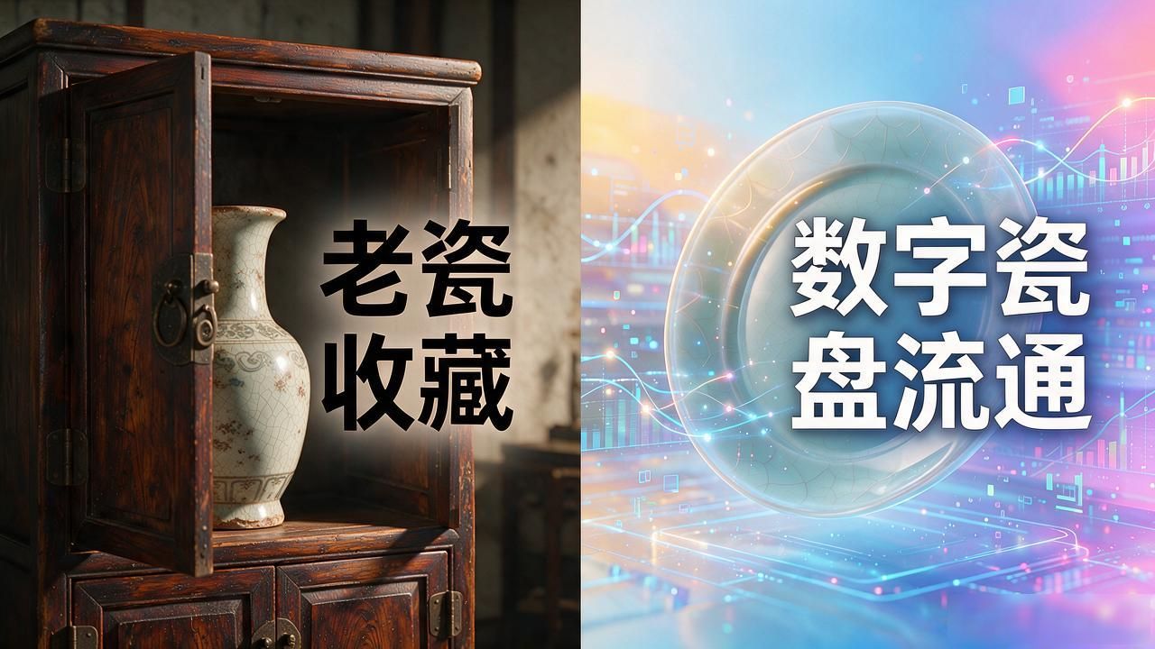 陶瓷数字货币_古瓷数字货币_景德镇数字瓷盘