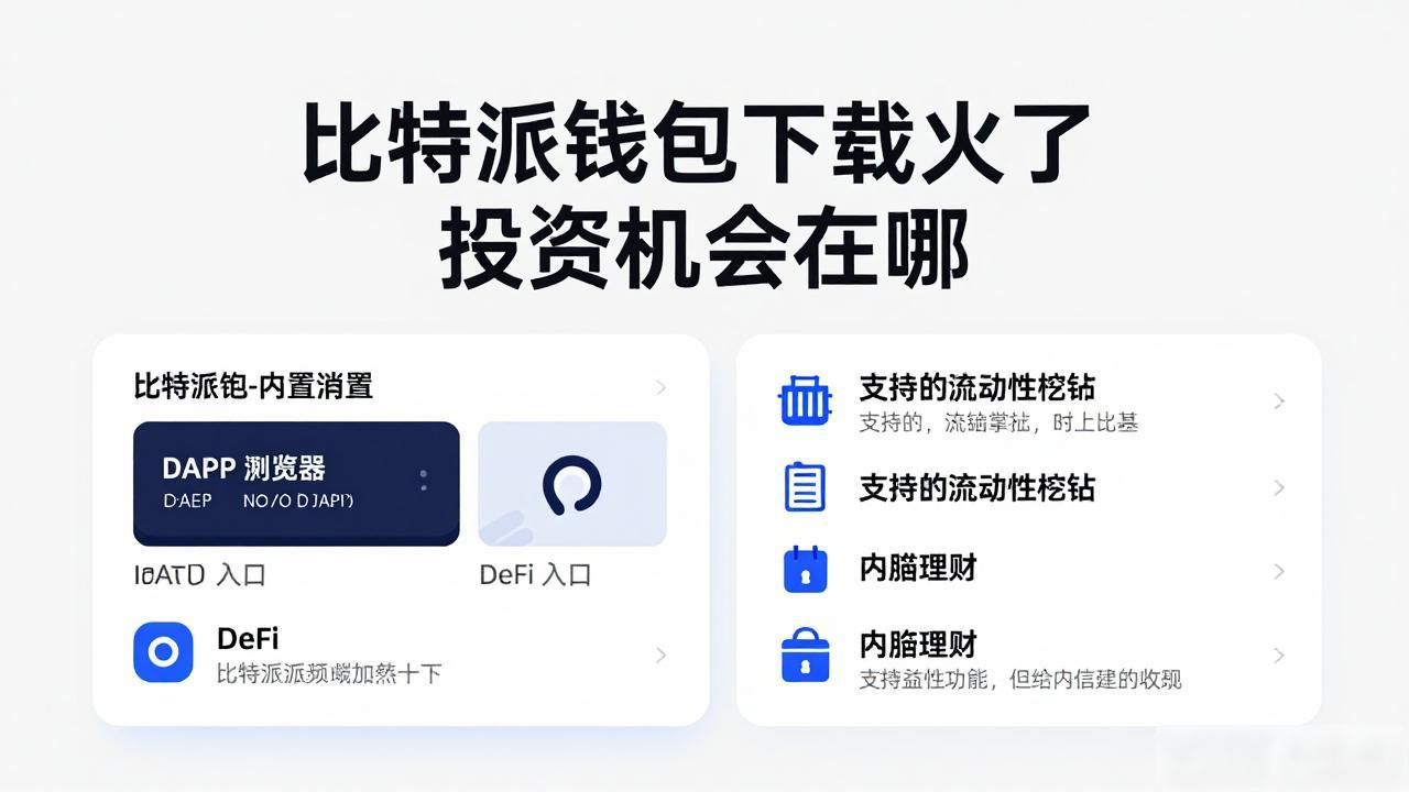 比特派钱包下载火了 投资机会在哪