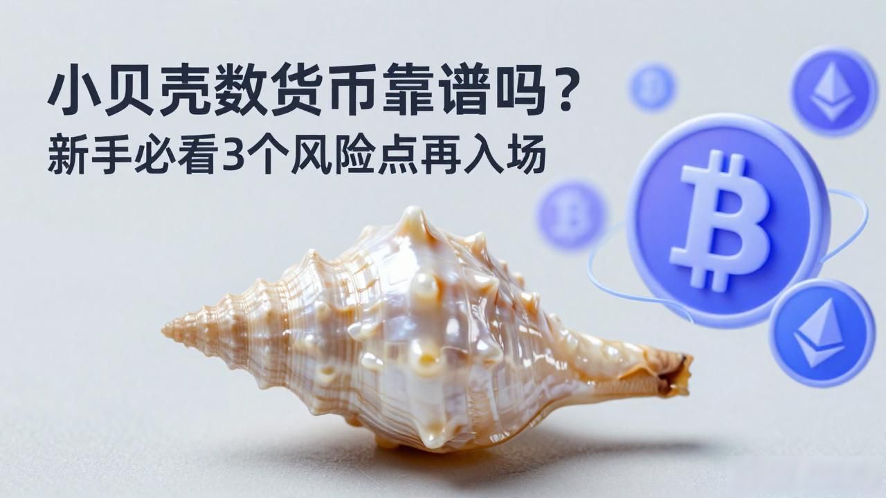 小贝壳数字货币靠谱吗？新手必看3个风险点再入场