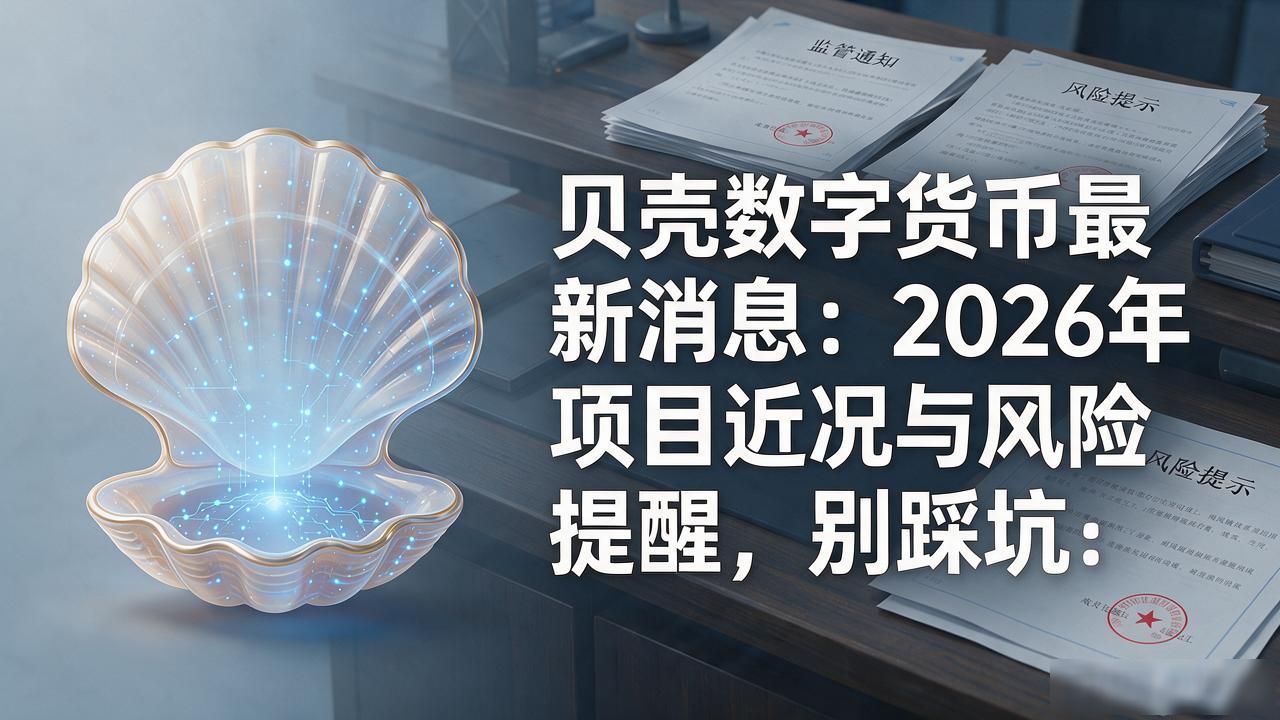 贝壳数字货币最新消息_贝壳生态计划风险_贝壳数字货币新消息