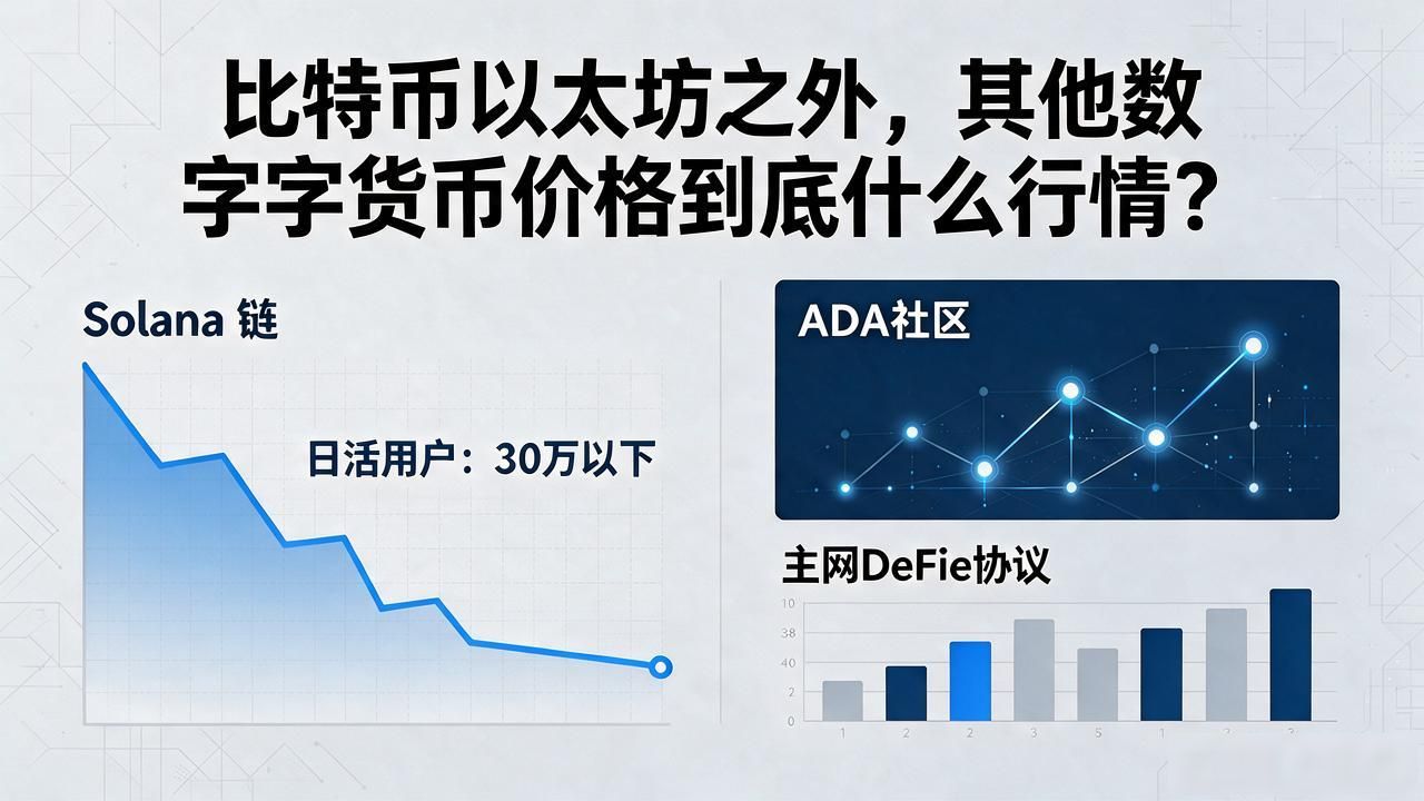 比特币以太坊之外，其他数字货币价格到底什么行情？