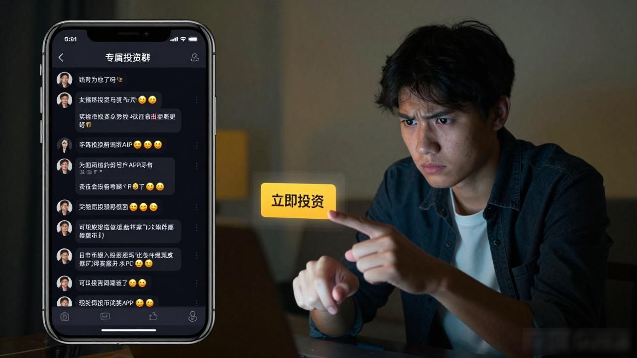 朋友拉你"投资"数字货币日赚千元？记住这三步，别掏钱