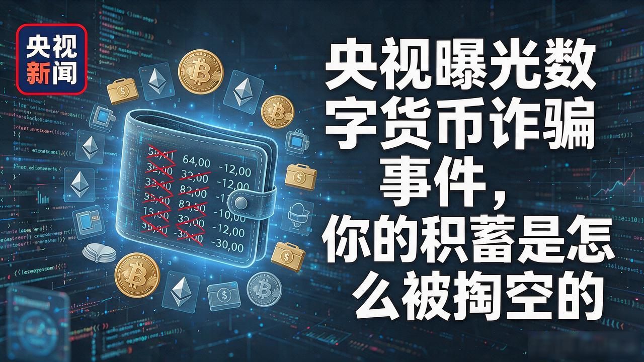 央视曝光数字货币诈骗事件，你的积蓄是怎么被掏空的