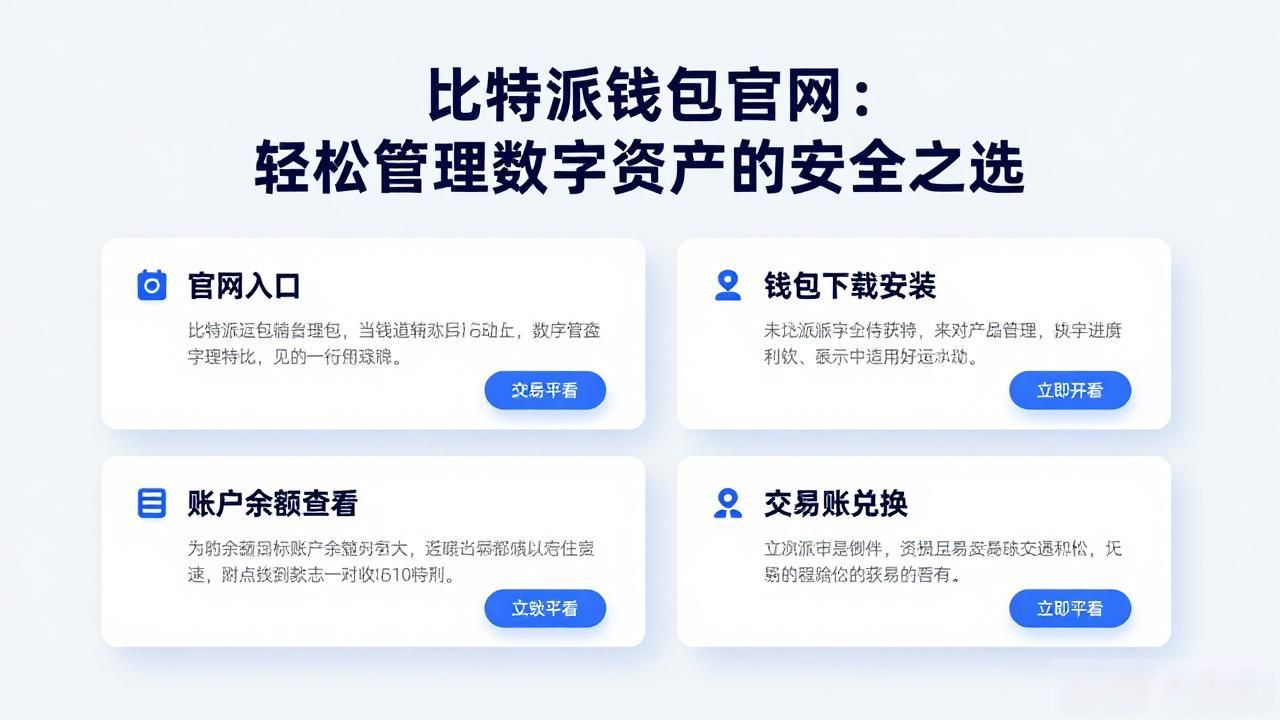 比特派钱包官网入口_比特派钱包安全特点_比特派钱包官网入口:你的数字资产管理工具