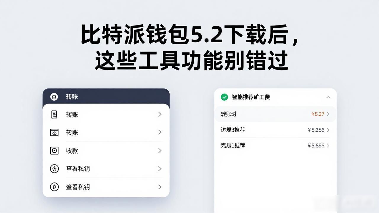 比特派钱包5.2下载后，这些工具功能别错过