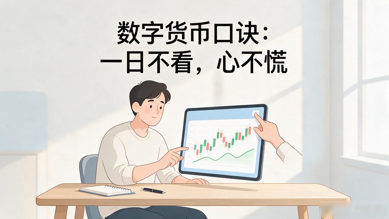 数字货币口诀：一日不看，心不慌