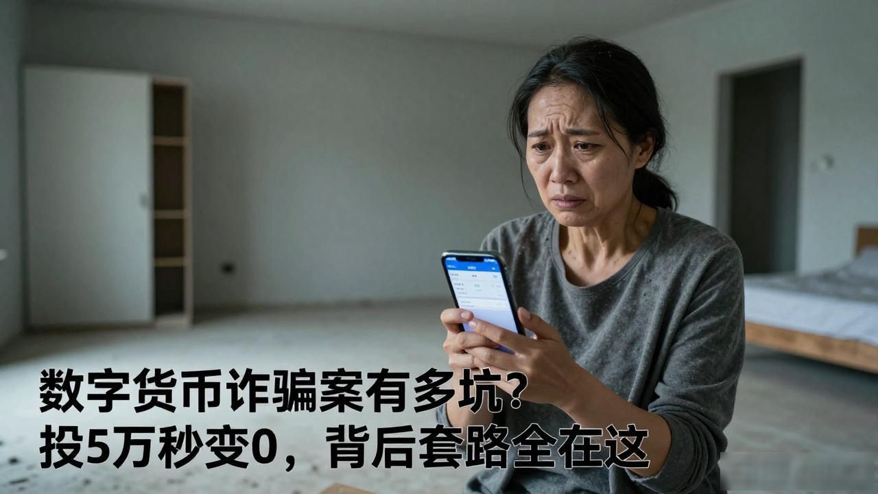 数字货币炸骗案有多坑？投5万秒变0，背后套路全在这