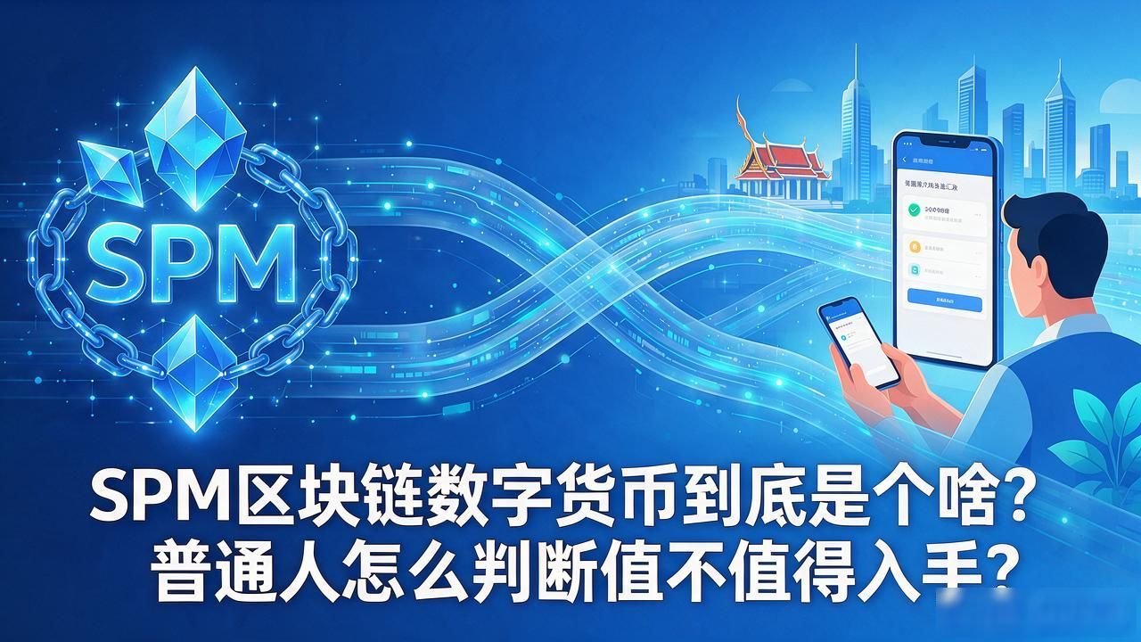 SPM区块链数字货币到底是个啥？普通人怎么判断值不值得入手
