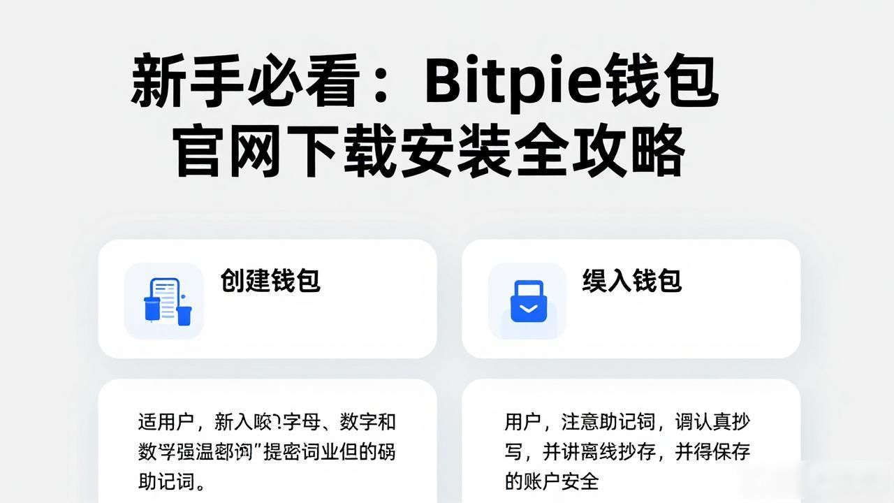 数字货币钱包选择Bitpie下载安装教程_从零开始：新用户如何在bitpie官网轻松完成最新的钱包下载安装，开启数字货币之旅。_Bitpie多链钱包使用指南