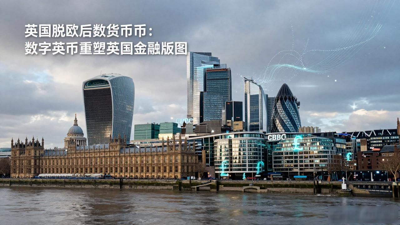 英国脱欧后数字货币：数字英镑重塑英国金融版图