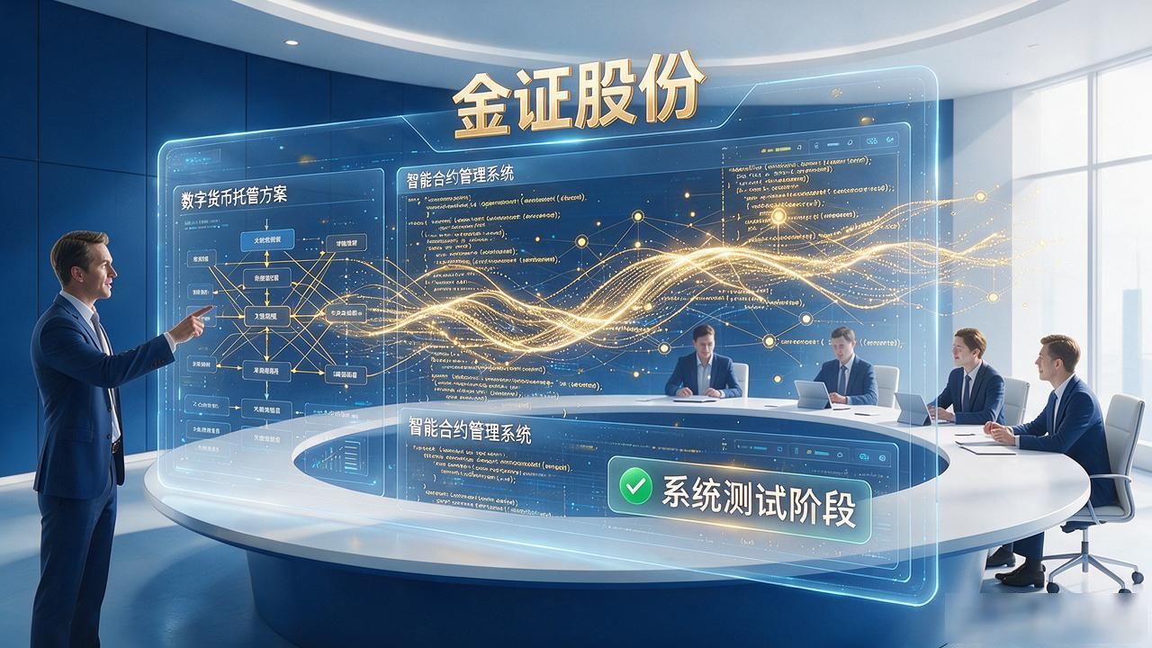 金证股份数字货币布局，金融科技赛道新机会