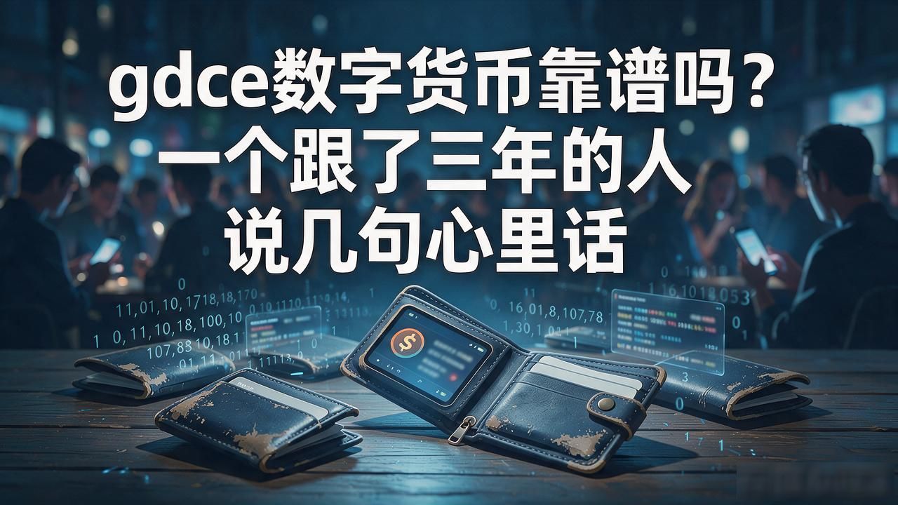 gdce数字货币靠谱吗？一个跟了三年的人说几句心里话